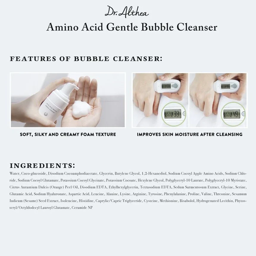 Dr.Althea Amino Acid Gentle Bubble Cleanser - Image 4