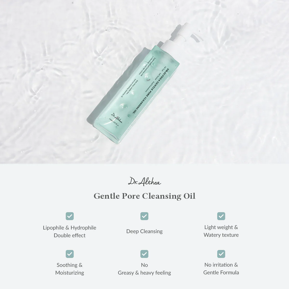 Dr.Althea
Gentle Pore Vegan Cleansing Oil - Image 7