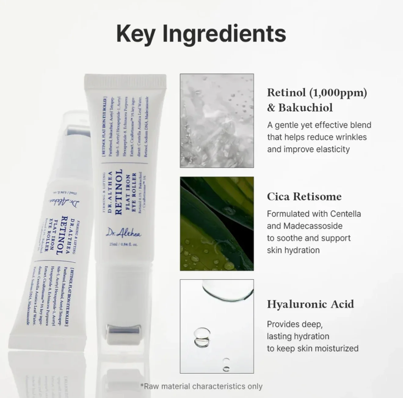 Dr. Althea RETINOL Flat Iron Eye Roller - Image 3