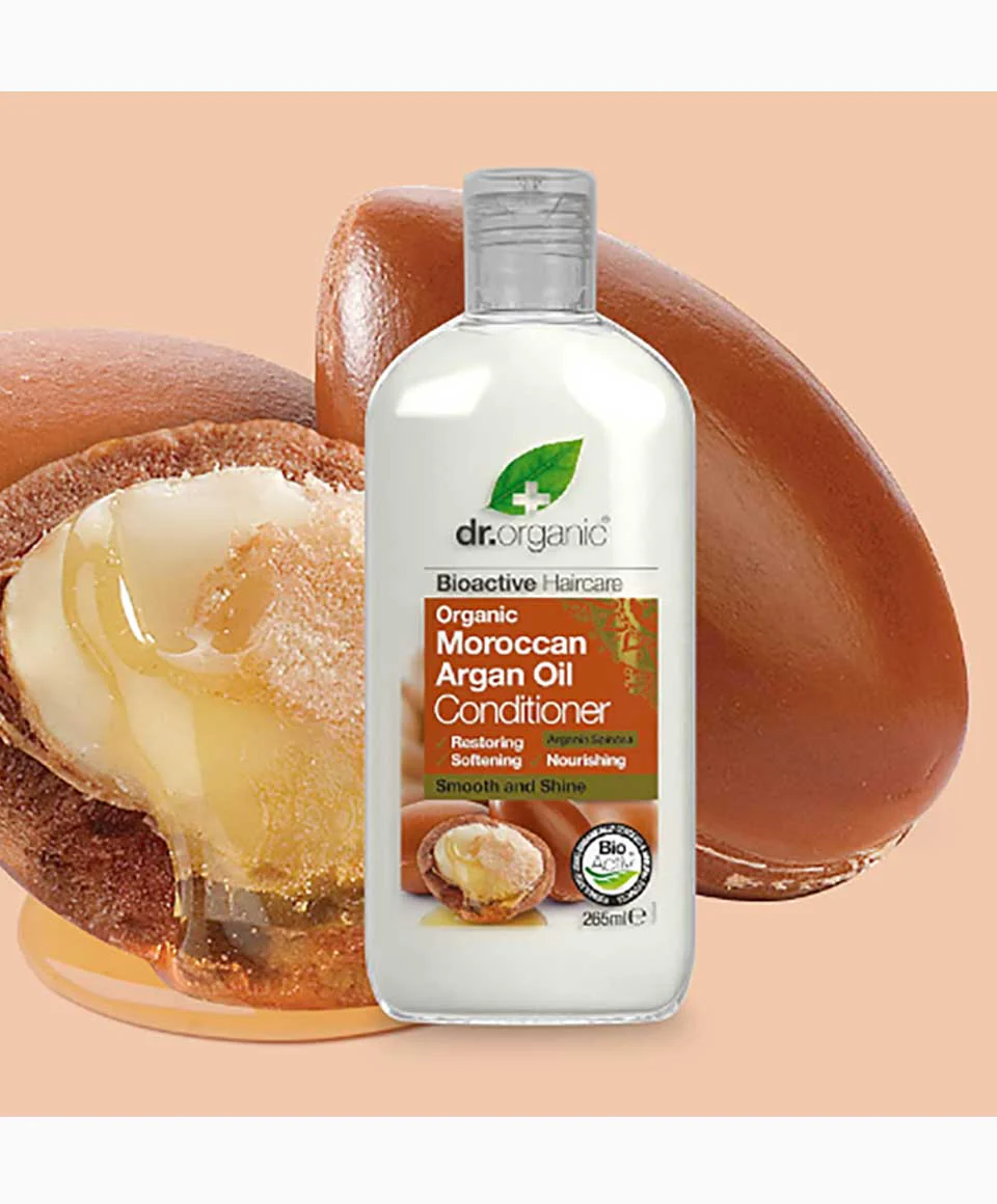 Dr Organic Moroccan Argan Oil Conditioner 265ml (Organic) - Image 3