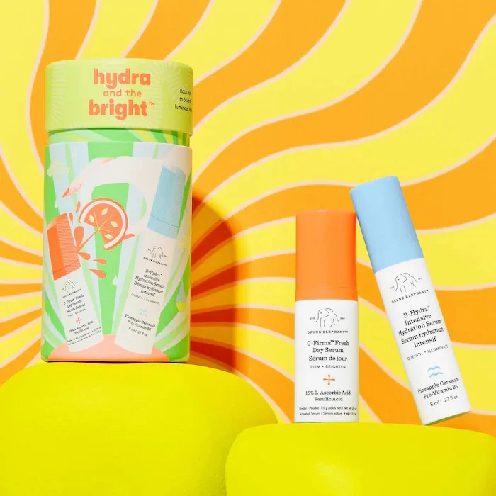 Drunk Elephant Hydra and The Bright Serum Duo - Image 2