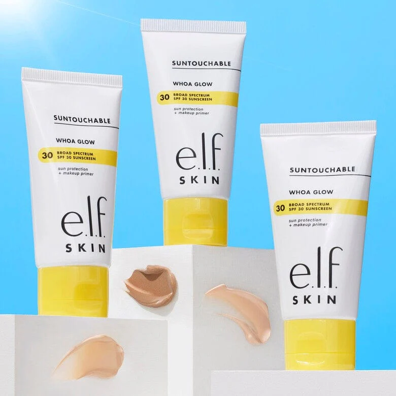 e.l.f. Suntouchable Whoa Glow SPF 30 – Sunscreen + Primer Hybrid - Image 2