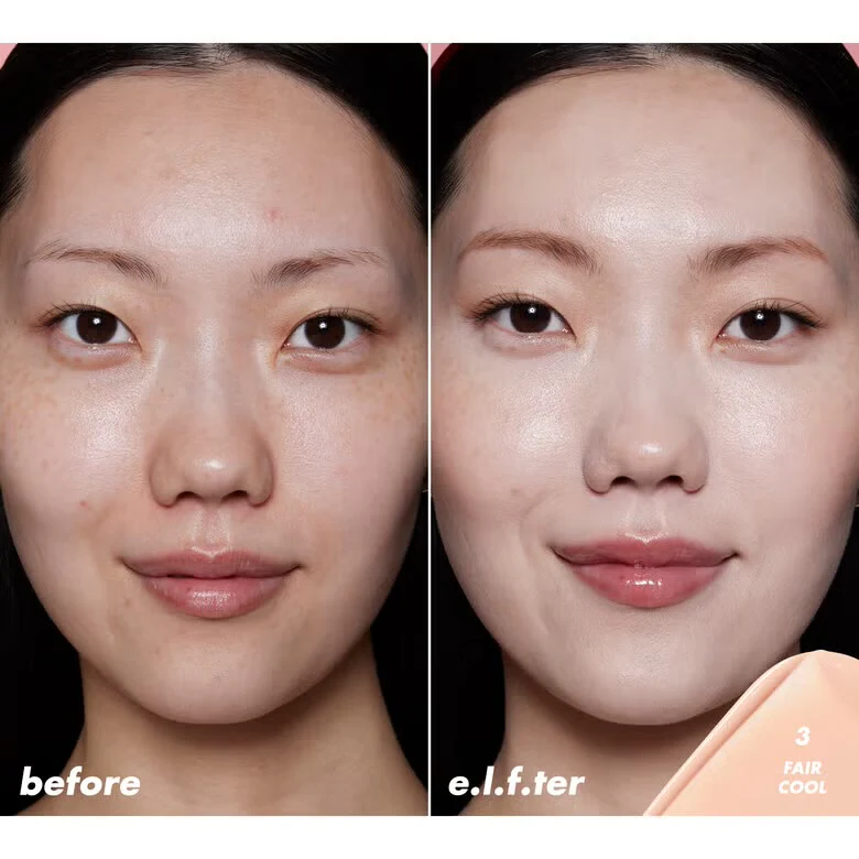 ELF Skin Tint Light Coverage Dewy Finish SPF 50 - Image 6