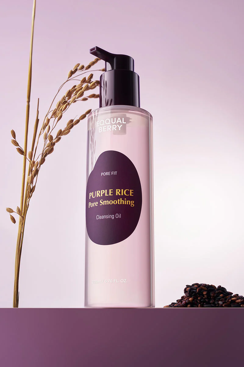 EQQUALBERRY Purple Rice Pore Smoothing Cleansing Oil - Image 2