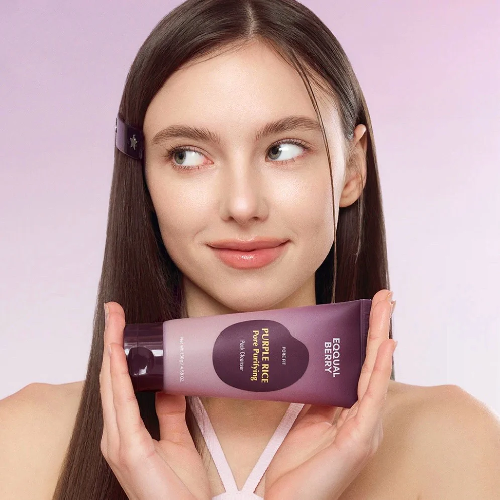 EQQUALBERRY Purple Rice Pore Purifying Pack Cleanser - Image 2