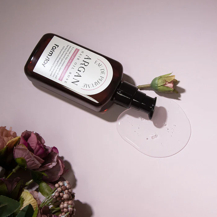 Farmstay Eau De Perfume Argan Hair Oil Rose - Image 2