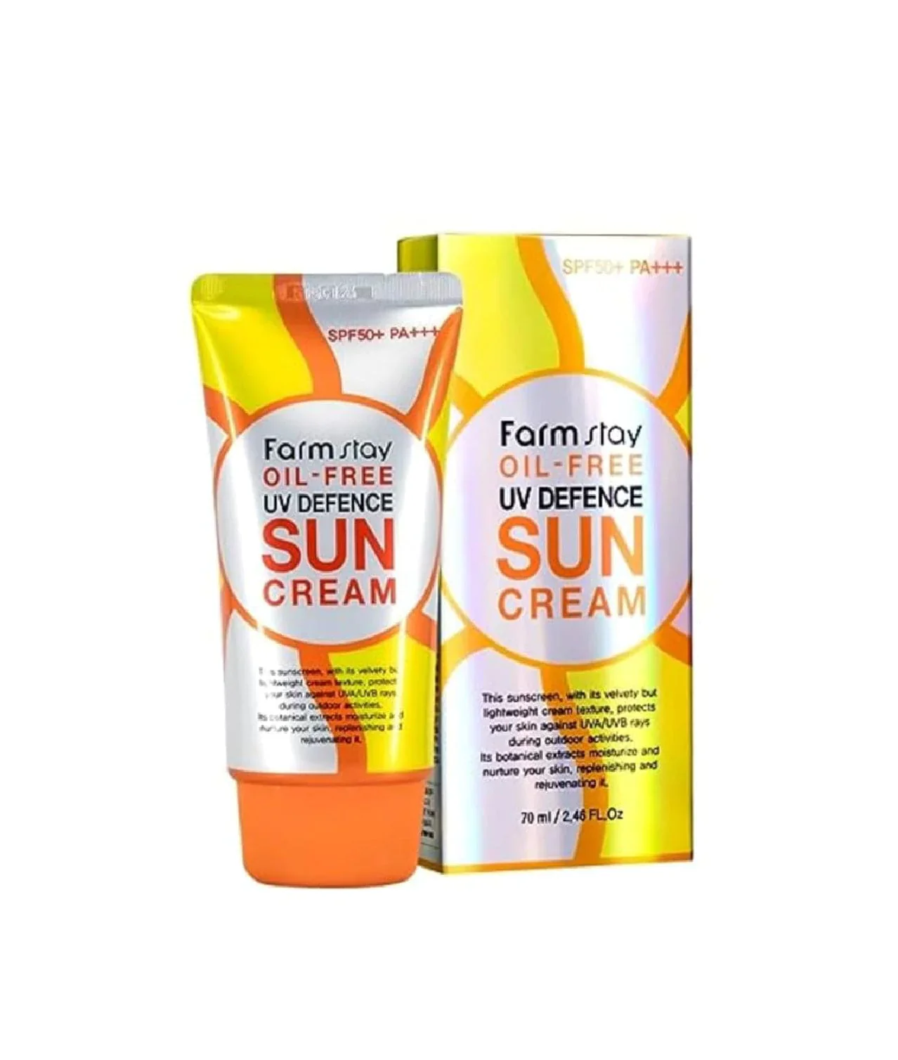 farm stay sun cream Oil-Free UV Defence - 70ml