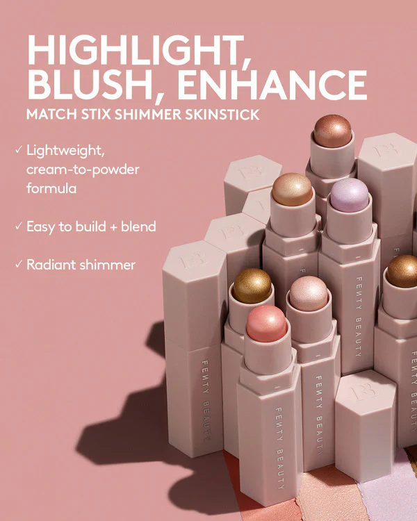 FENTY BEAUTY MINI MATCH STIX DUO CONTOUR + HIGHLIGHTER SET - Image 4