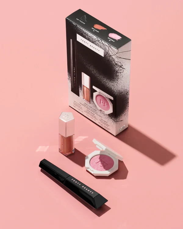 FENTY BEAUTY FENTY FAM FAVES 3-PIECE EYE, LIP + HIGHLIGHTER SET - Image 2