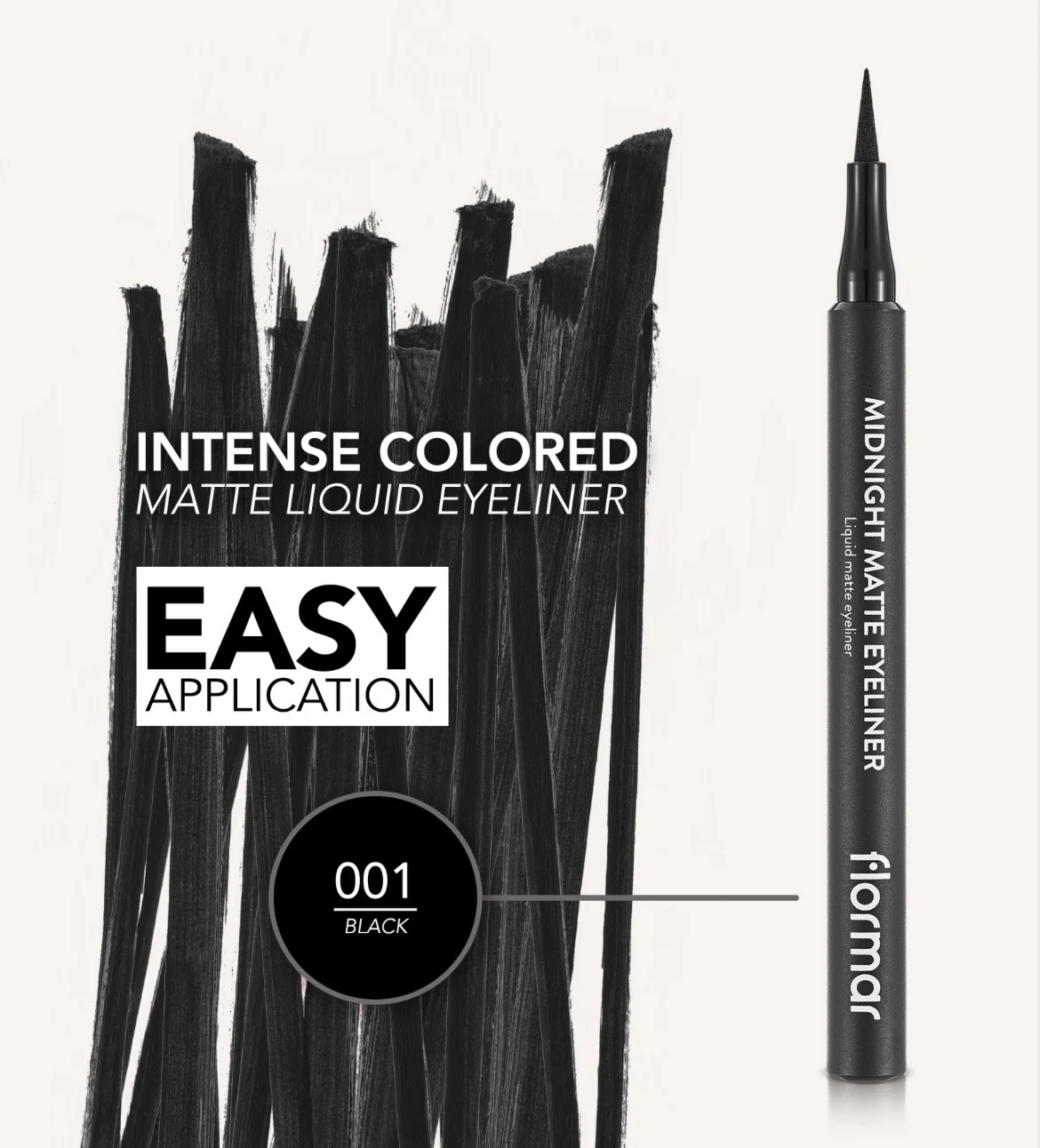 Flormar Midnight Matte Eyeliner - Image 6