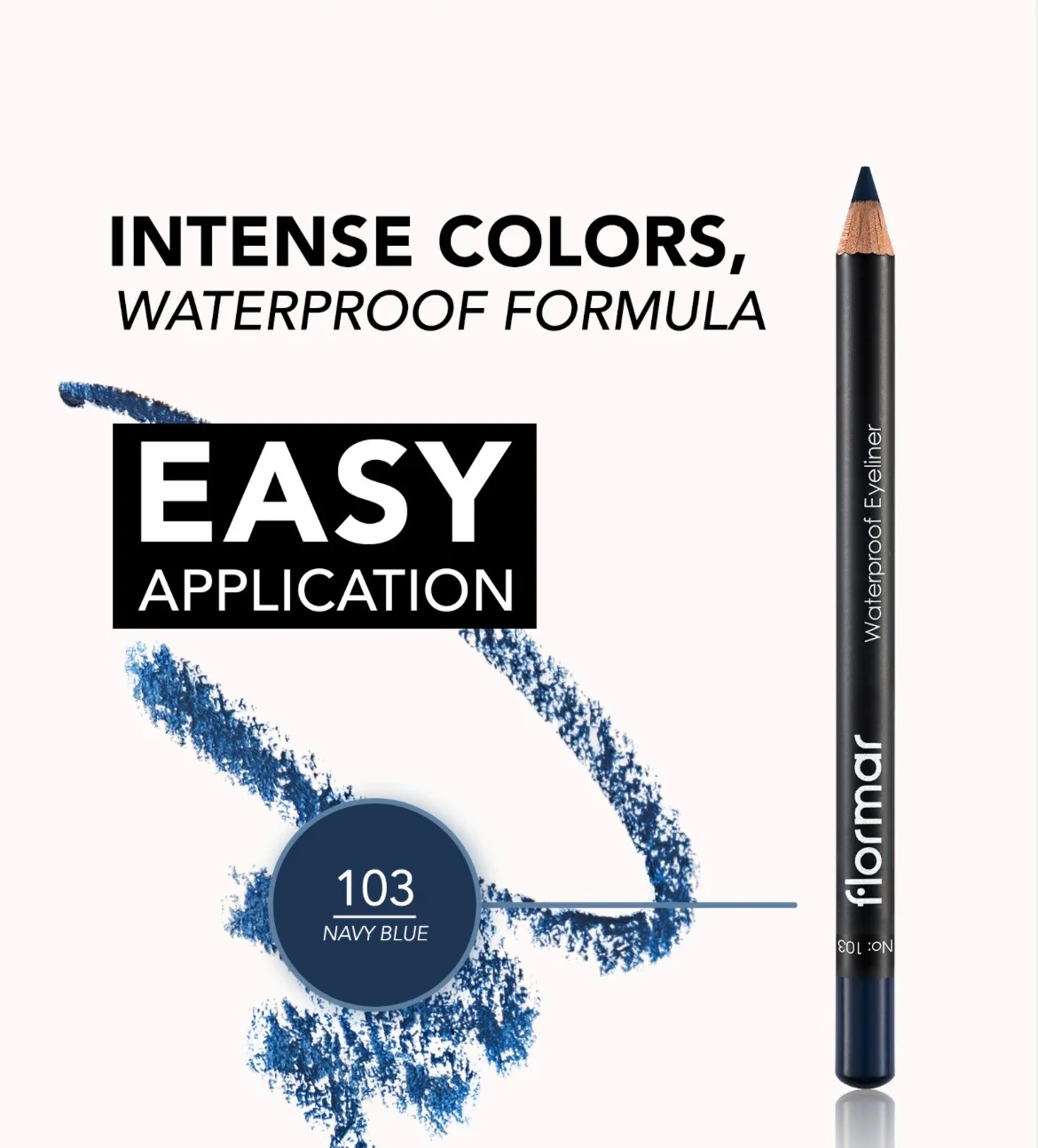 Flormar Waterproof Eyeliner Pencil - Image 3