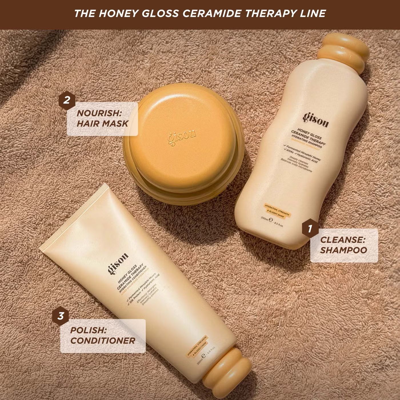 Gisou Hair Therapy Trio - Image 2