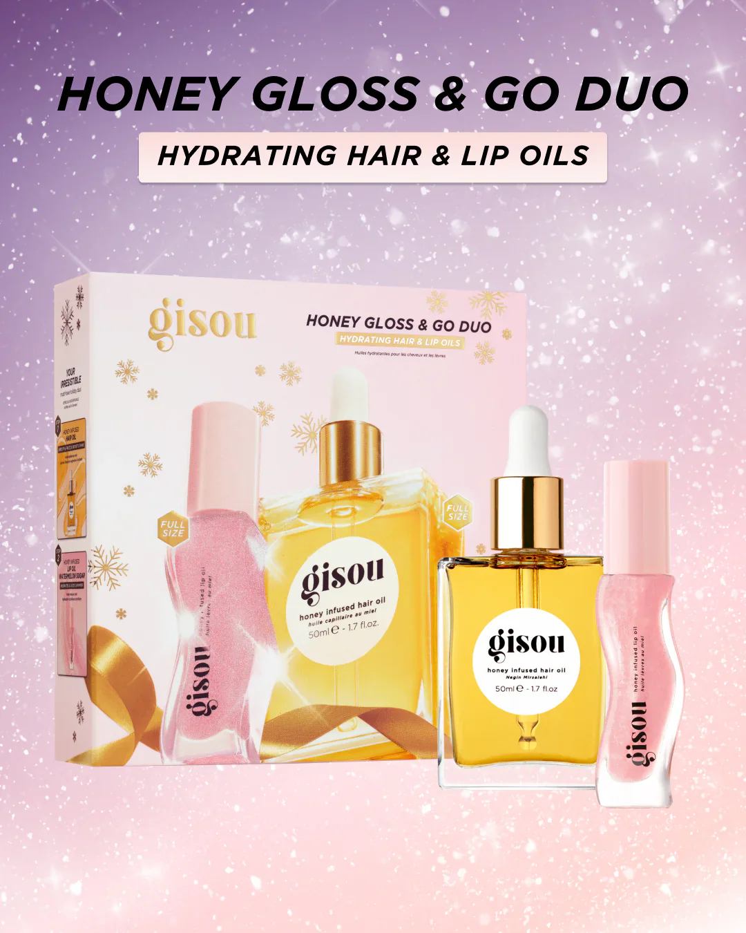 Gisou Honey Gloss and Go Duo - Image 3
