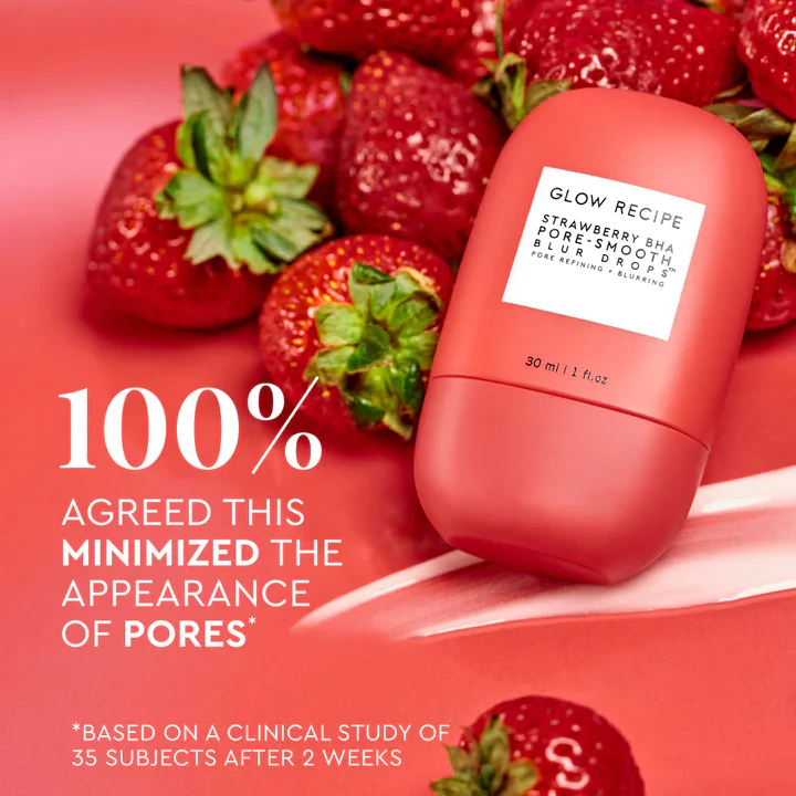 Glow Recipe Strawberry BHA Pore-Smooth Blur Drops - Image 4