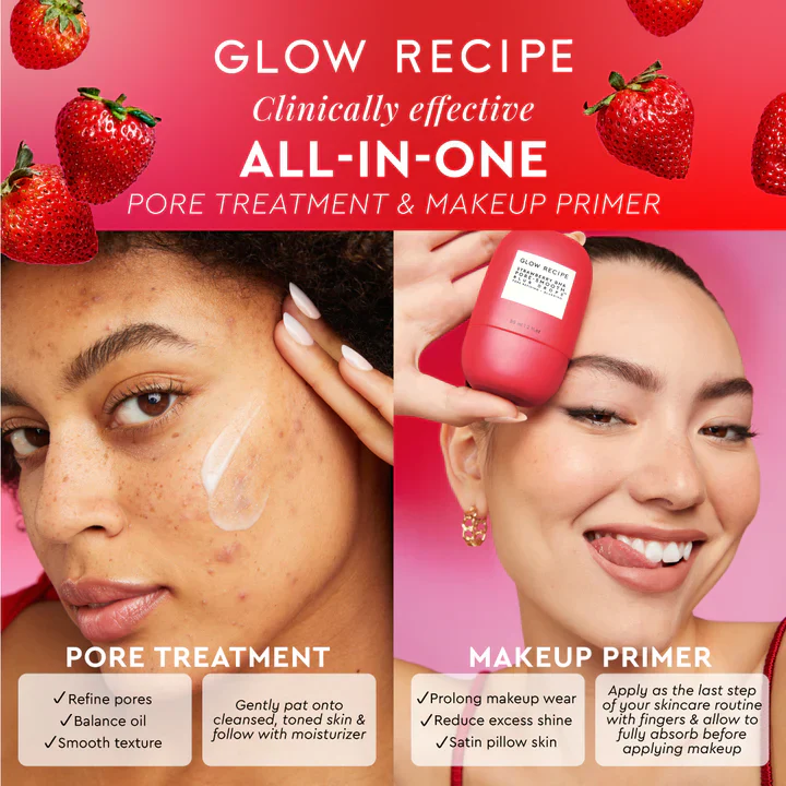 Glow Recipe Strawberry BHA Pore-Smooth Blur Drops - Image 5