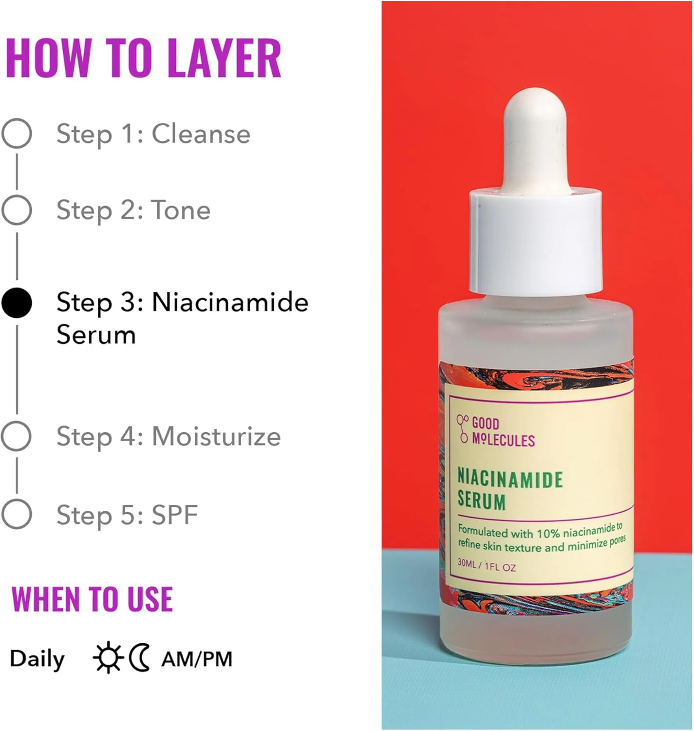 Good Molecules Niacinamide Serum - Image 3