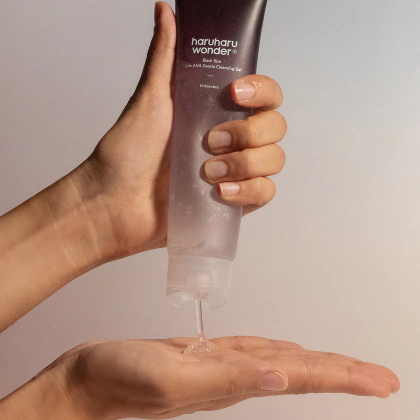 HaruharuWonder Black Rice Triple AHA Gentle Cleansing Gel - Image 2