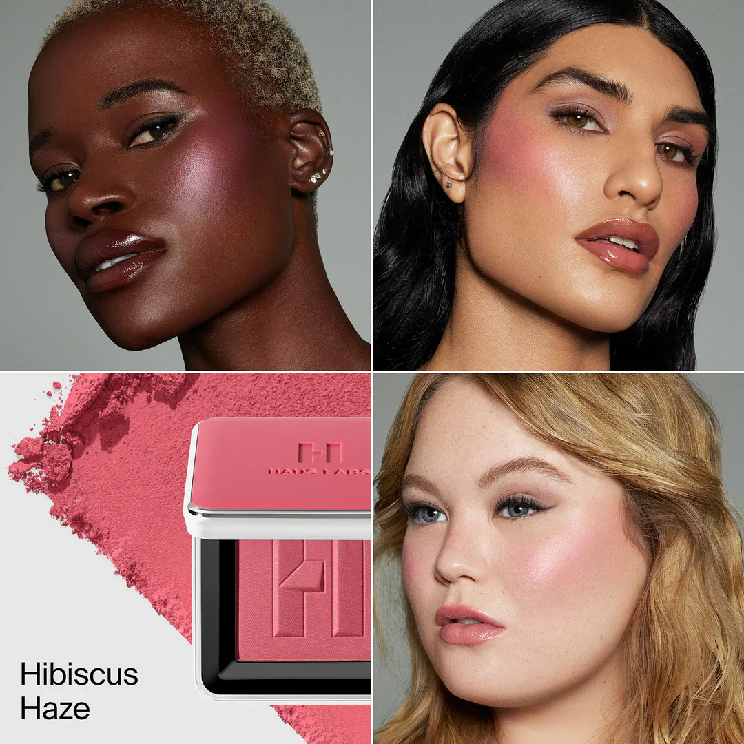 HAUSLABS COLOR FUSE INNOVATION GLASSY BALM + POWDER BLUSH DUO - Image 4