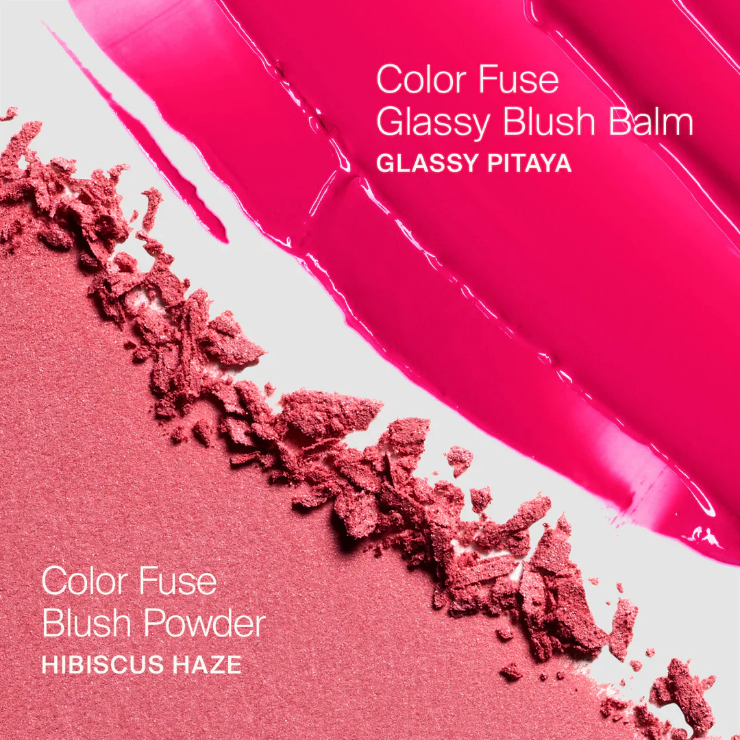 HAUSLABS COLOR FUSE INNOVATION GLASSY BALM + POWDER BLUSH DUO - Image 7