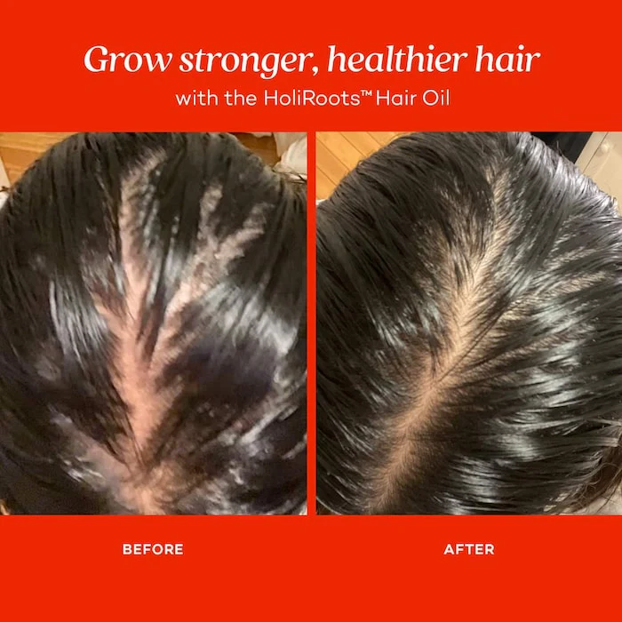 Fable & Mane HoliRoots Pre-Wash Treatment Oil for Thinning Hair - Image 2