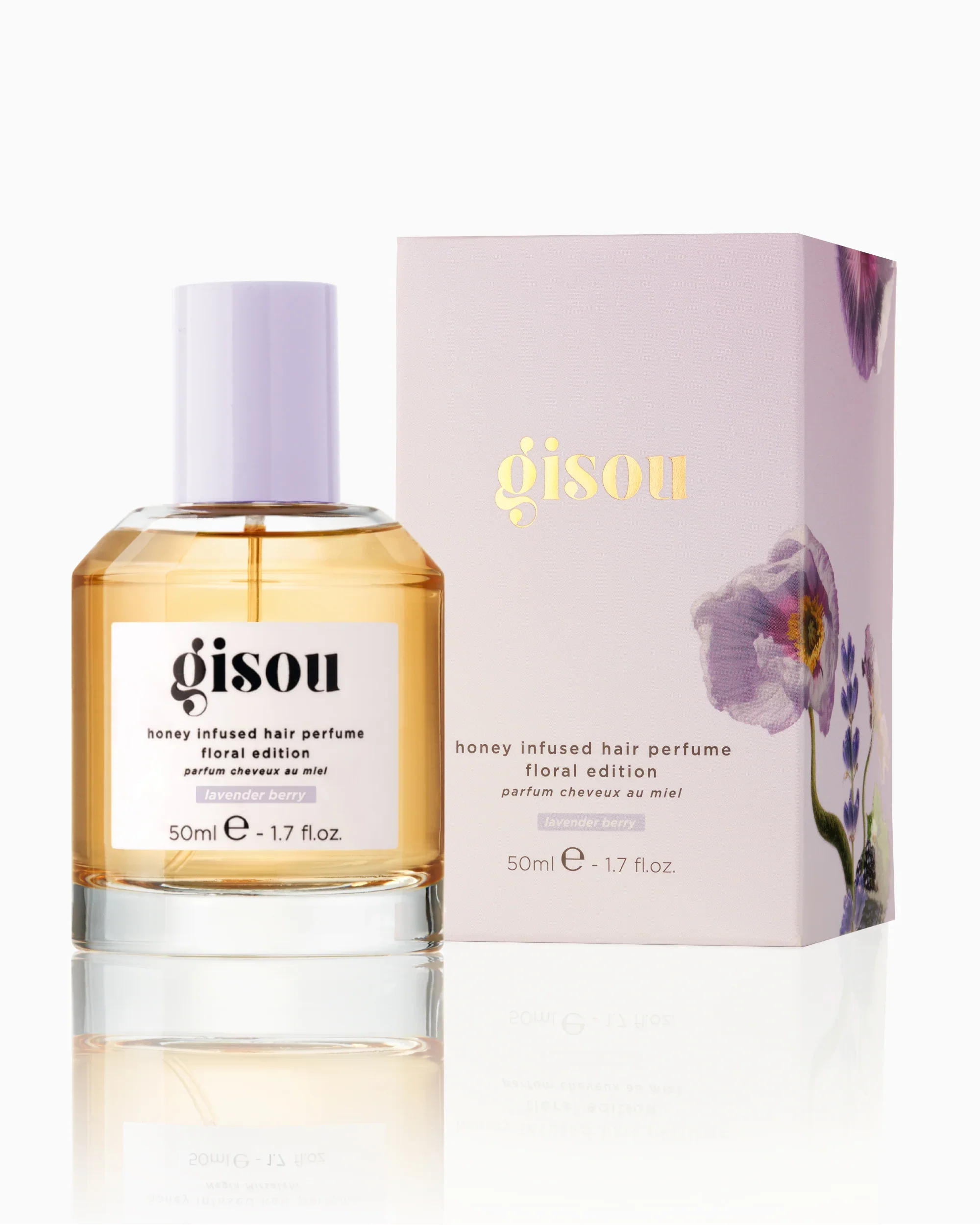 Gisou Honey Infused Hair Perfume Lavender Berry - Image 2