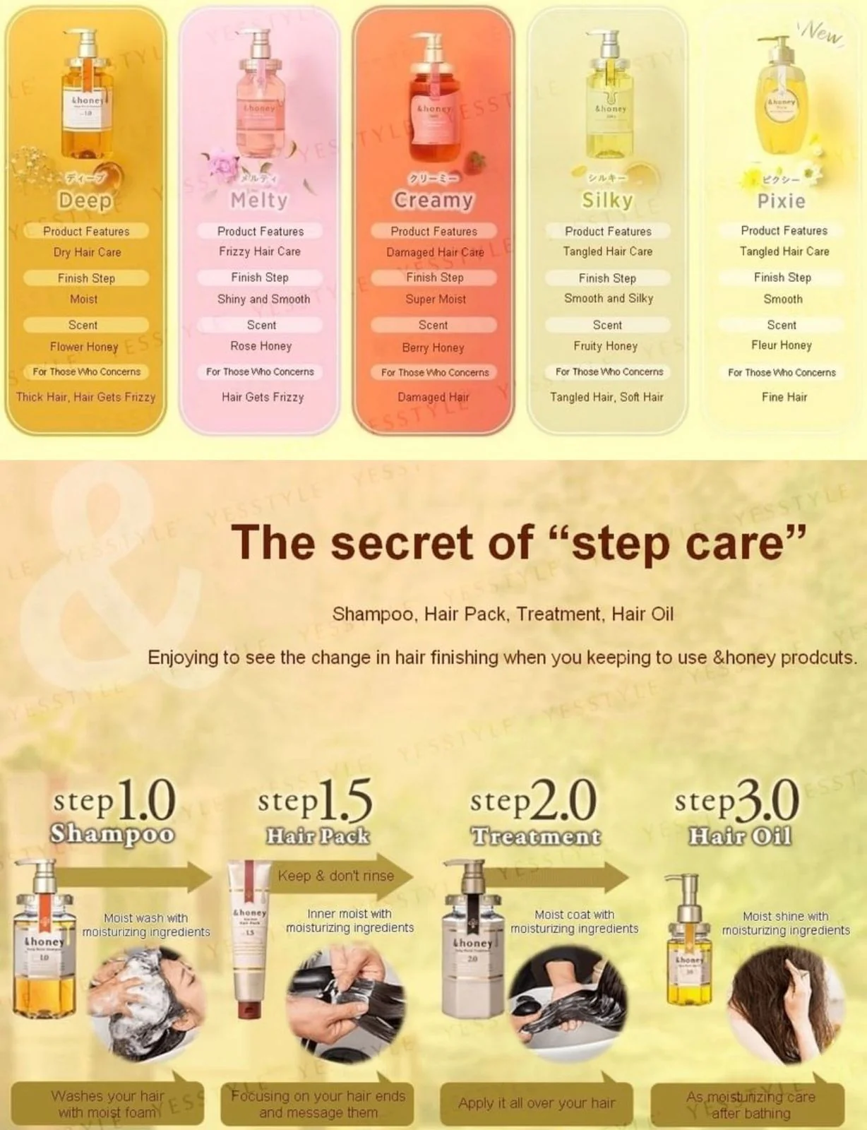 &honey Melty Moist Repair Hair Oil - Image 6
