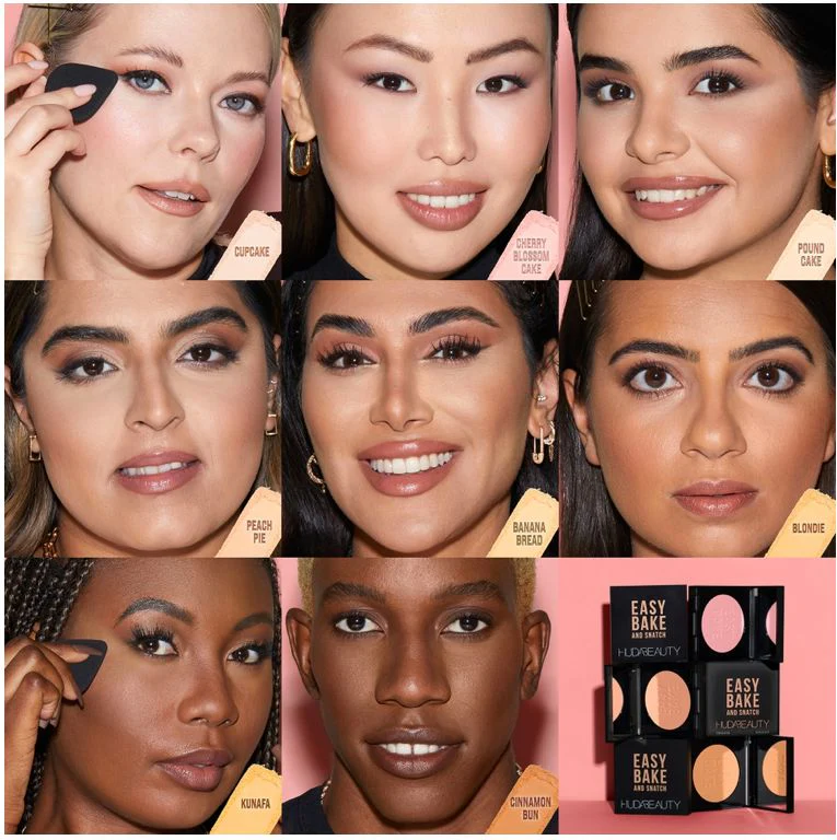 Huda Beauty Easy Bake and Snatch Pressed Brightening and Setting Powder - Image 2