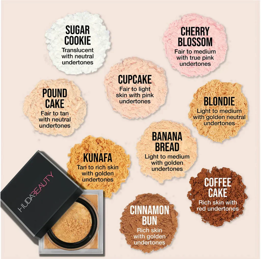 Huda Beauty Easy Bake powder sample - Image 3