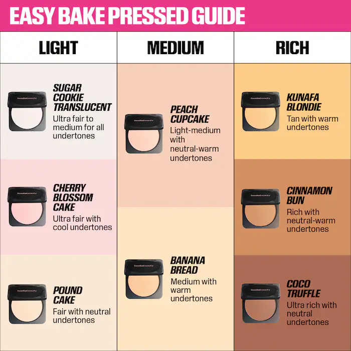 Huda beauty Easy bake pressed powder (New Formula) - Image 9