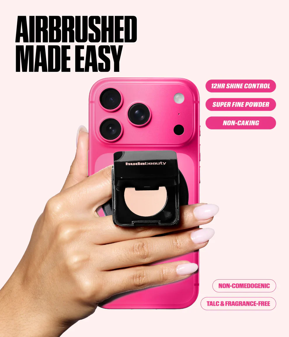 HUDA BEAUTY EASY BAKE PRESSED POWDER PHONE GRIP - Image 5