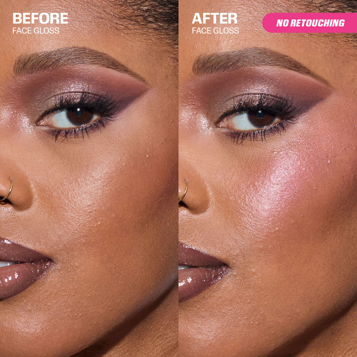 Huda Beauty Icy Nude PH Face Gloss - Image 2