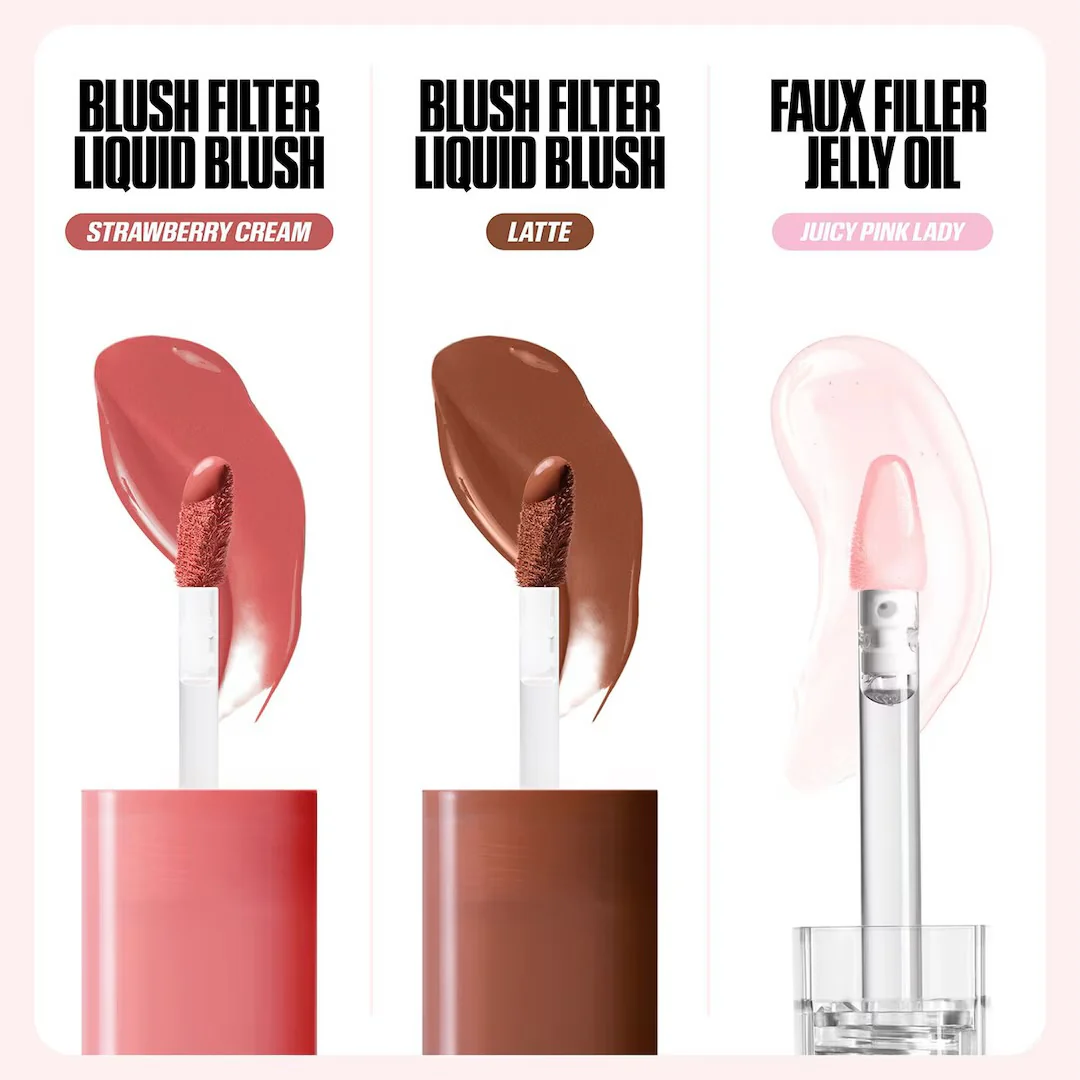 Huda Beauty Habibti Lip & Cheek Best-Sellers Bronze Nudes Set - Image 2