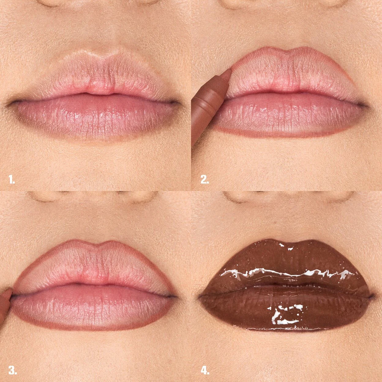 Huda Beauty Juicy Coco Lip Duo set - Image 2