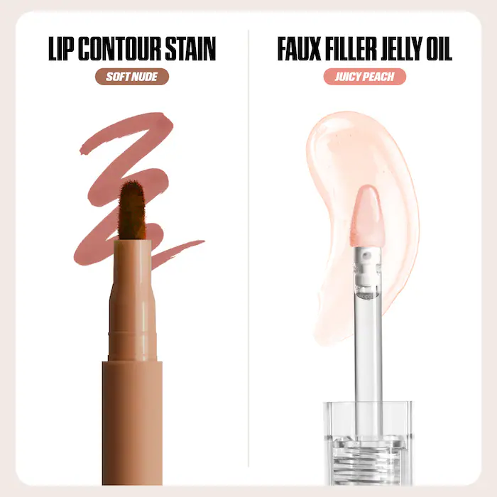HUDA BEAUTY Make Out Sesh Lip Stain and Lip Gloss Duos - Image 5