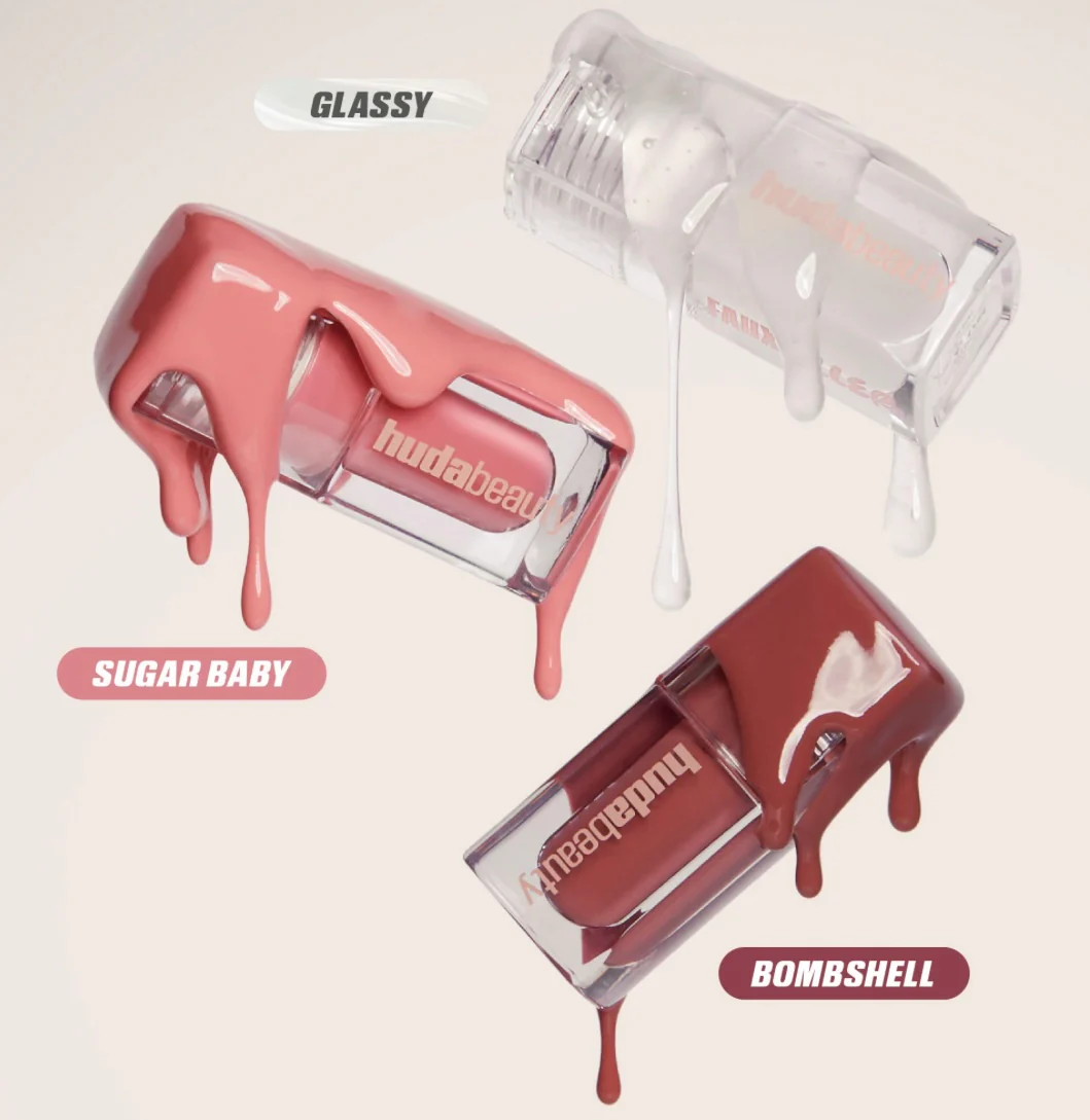 HUDA BEAUTY Mini Glossiest Lip Gloss Set - Image 5
