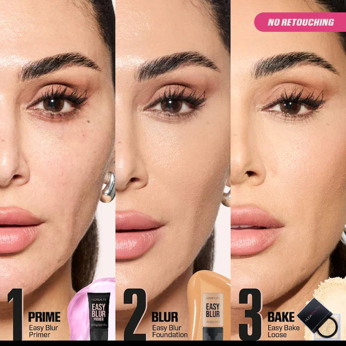 Huda Beauty Primer Easy Blur Silicone-Free Smoothing - Image 4