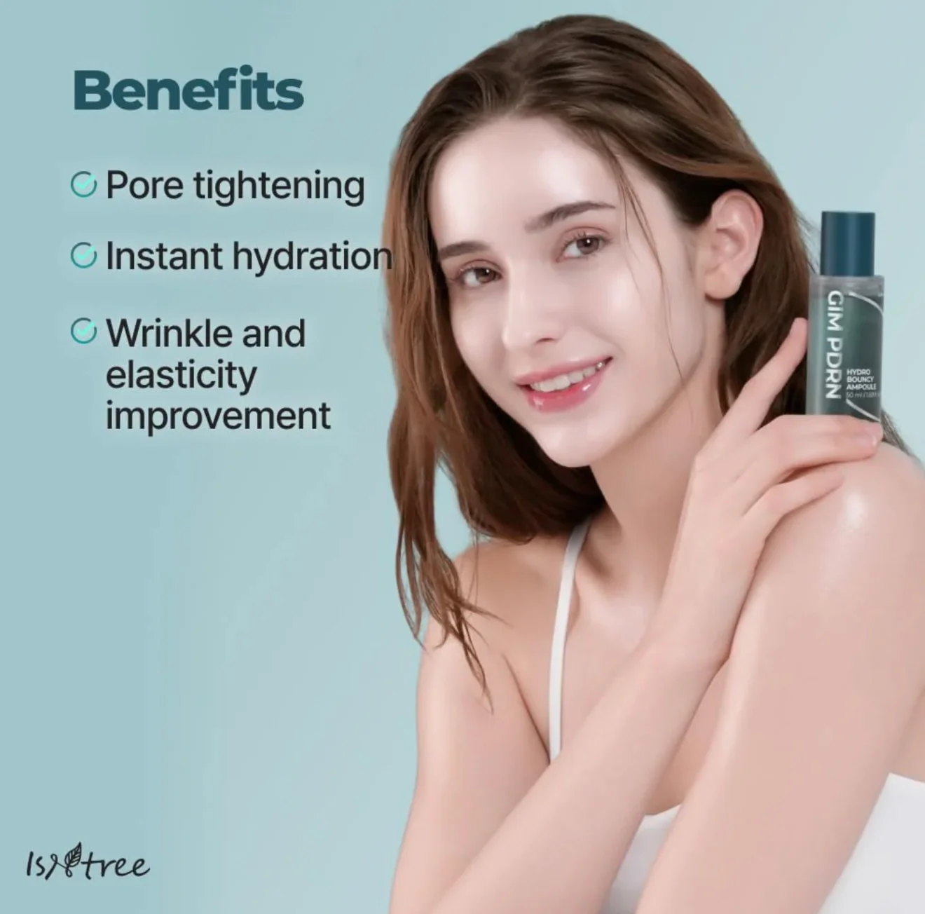 Isntree GIM PDRN Hydro Bouncy Ampoule - Image 7