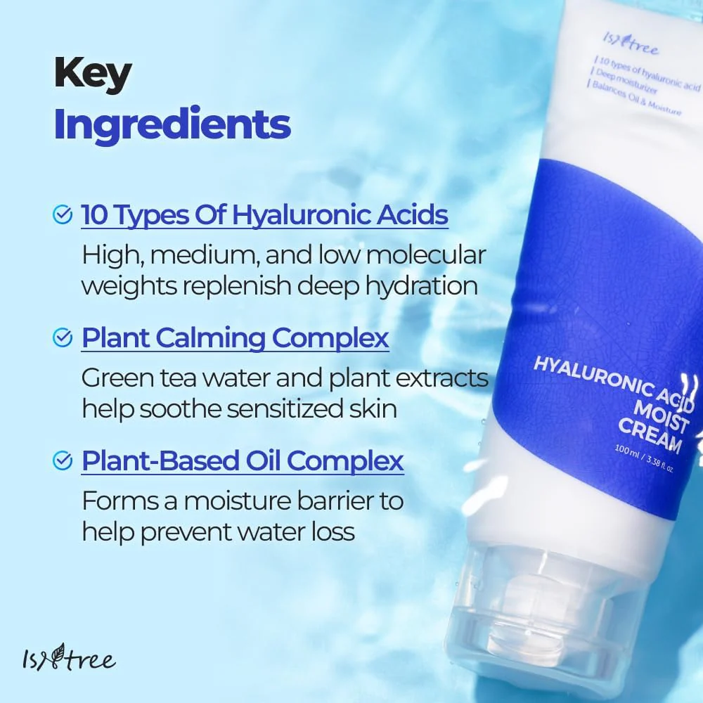 Isntree Hyaluronic Acid Moist Cream - Image 4