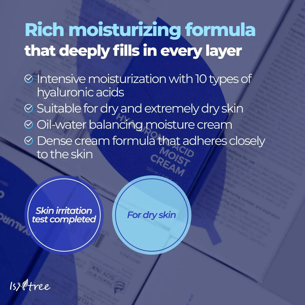 Isntree Hyaluronic Acid Moist Cream - Image 5
