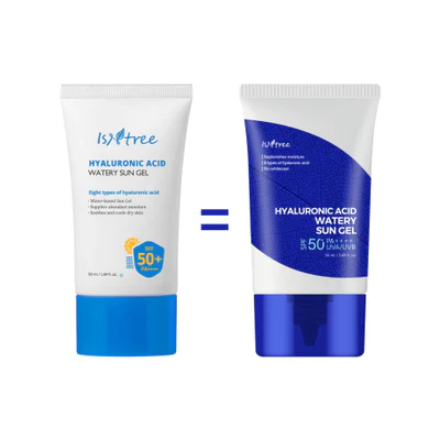 Isntree - Hyaluronic Acid Watery Sun Gel SPF50+PA++++ (50ml) - Image 2
