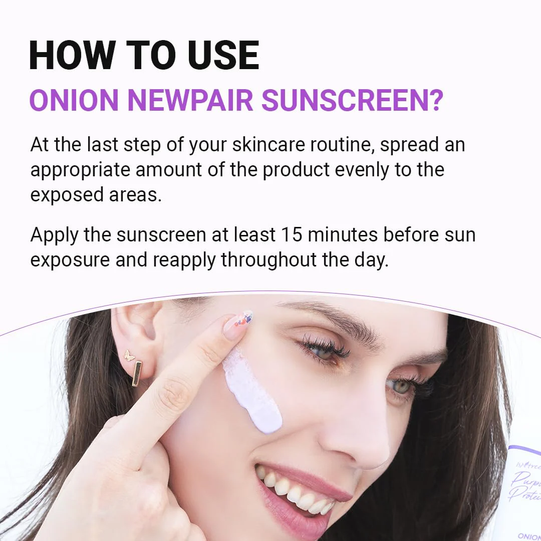 ISNTREE Onion Newpair Sunscreen - Image 8