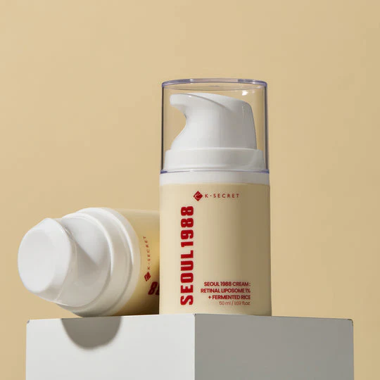 K-Secret SEOUL 1988 Cream Retinal Liposome 1% + Fermented Rice - Image 2