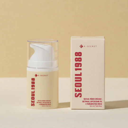 K-Secret SEOUL 1988 Cream Retinal Liposome 1% + Fermented Rice - Image 5