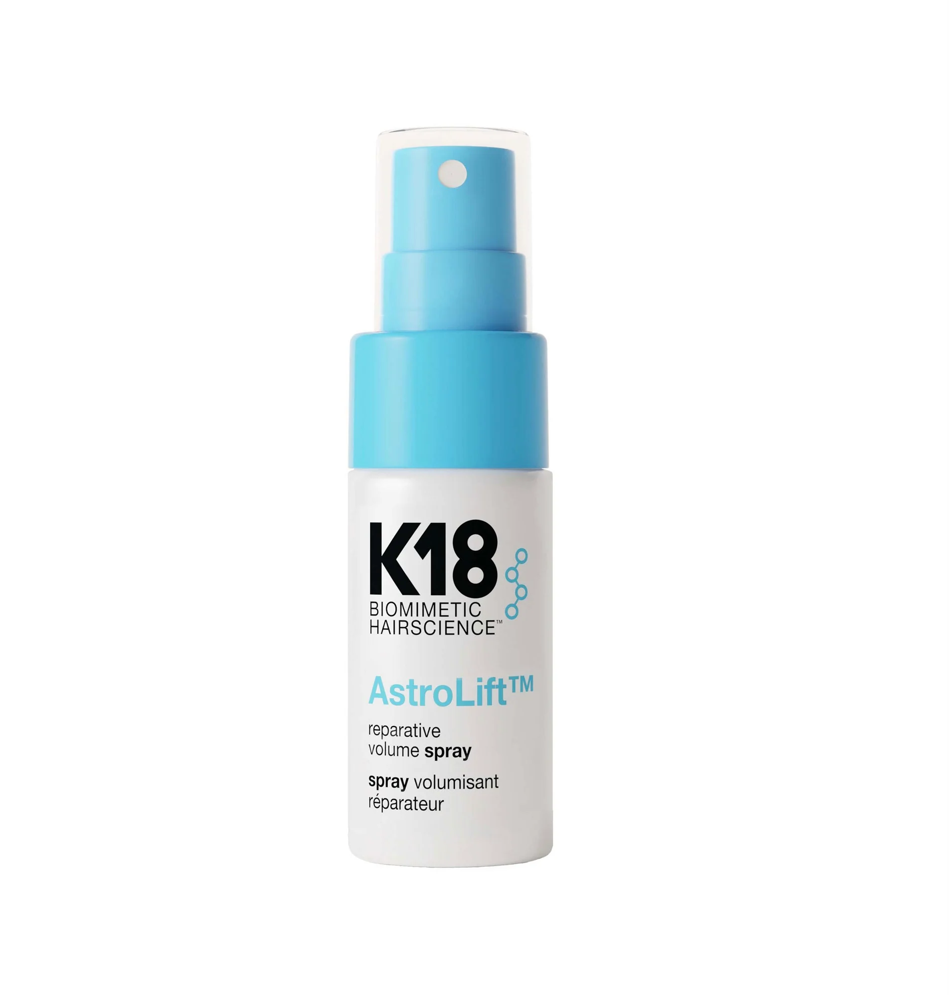 K18 Biomimetic Hairscience 
AstroLift™ Reparative Volume Spray Travel Size