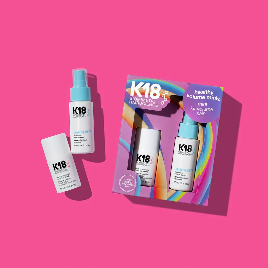 K18 Biomimetic Hairscience Healthy Volume Minis Hair Gift Set - Image 3