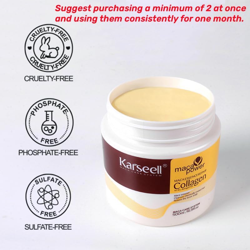 KARSEELL MACA & COLLAGEN HAIR TREATMENT - Image 3