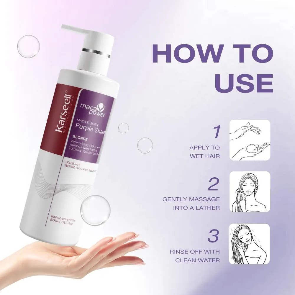 Karseell Purple Shampoo - Image 2