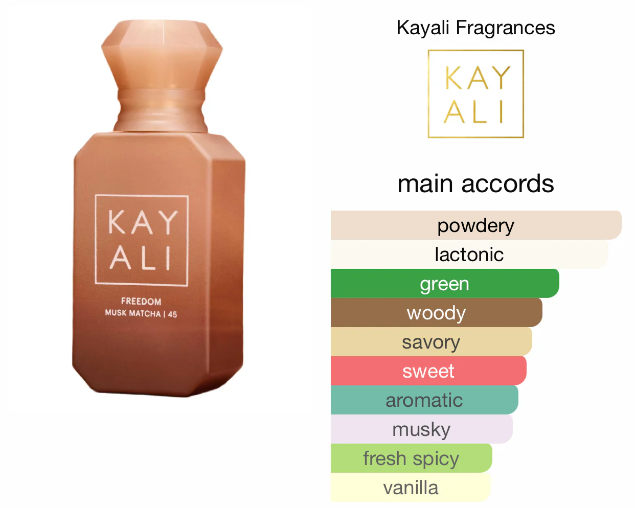 KAYALI  FREEDOM MUSK MATCHA | 45 Eau de Parfum - Image 2