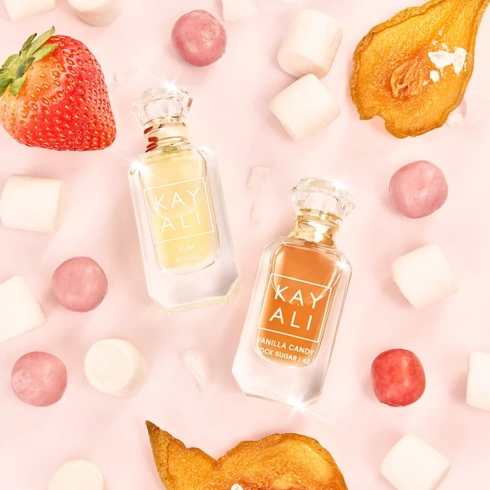 Kayali Yum Boujee Marshmallow Vanilla Candy Rock Sugar Mini Duo Set - Image 2