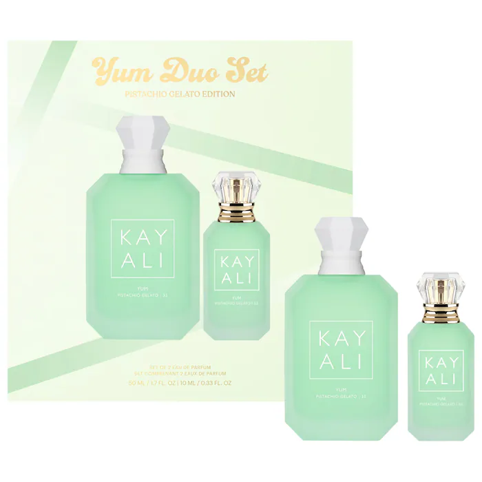 Kayali YUM PISTACHIO GELATO | 33 EDP Intense Perfume Duo Set